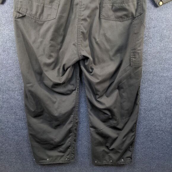 OshKosh B'Gosh Sanforized Insulated Coveralls Green Size L Vintage Union Made - Picture 6 of 14
